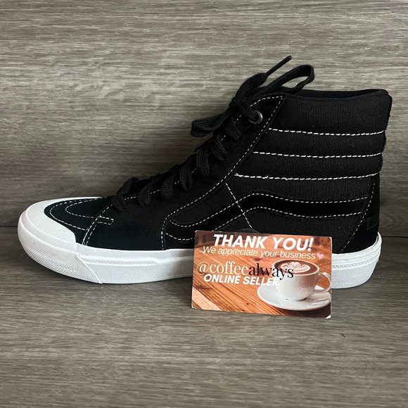 Vans Sk8-Hi Pro BMX Demolition Black White Size 7.5 Men's 9 Women's NWOB - Picture 4 of 8